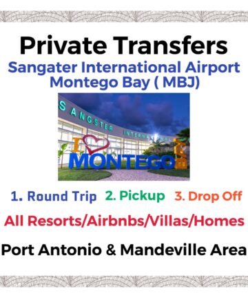 Airport Transfers Port Antonio & Mandeville Area