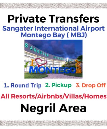 Private Airport Transfers Negril Area